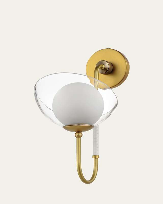 Mat Sanders design from Studio M Chapeau LED Hat Tip Sconce
